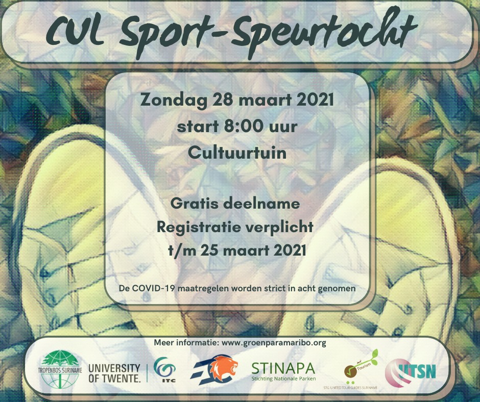 Sport-scavenger hunt at the Cultuurtuin